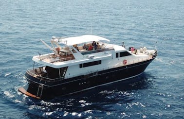 Sail the Saronic on-board Canados 75' Motor Yacht Charter