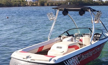 Esquí acuático y wakeboard por todas partes con MasterCraft Prostar en Pounta