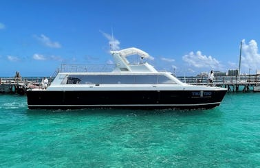 The Unique Boat in Cancun and Isla Mujeres holds 50