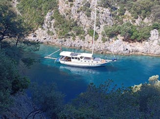 Alquiler de goletas Fethiye Blue Cruise de 3 cabinas - TY-859846