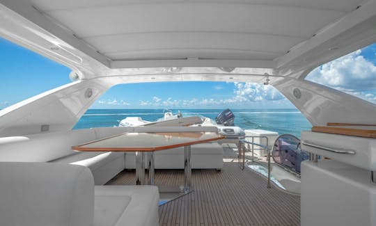 Charter the new 70' AZIMUT FLYBRIDGE 70 Mega Yacht in Miami Beach, Florida