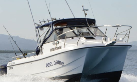 24' Kevlacat Sport fisher en alquiler en Denarau Marina, Islas Fiji.