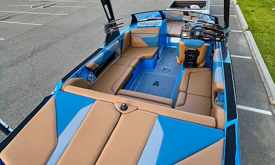 2022 Axis A22 Wakeboat for rent in Tahoe City, California
