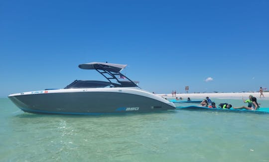 Enjoy This NEW 2022 25ft Bowrider on the intracoastal or gulf near ST PETERSBURG