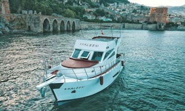 Pri̇vate Motor Yacht Rental İn Side , Turkey