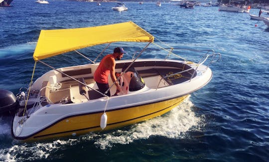 Marinello Powerboat with 60hp outboard for Rent in Hvar town