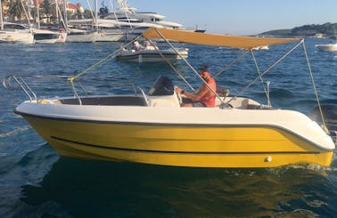 Marinello Powerboat with 60hp outboard for Rent in Hvar town