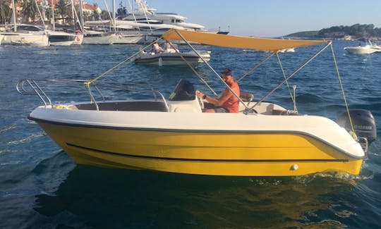 Marinello Powerboat with 60hp outboard for Rent in Hvar town