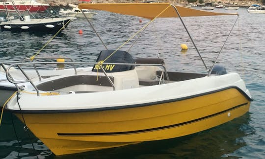 Marinello Powerboat with 60hp outboard for Rent in Hvar town