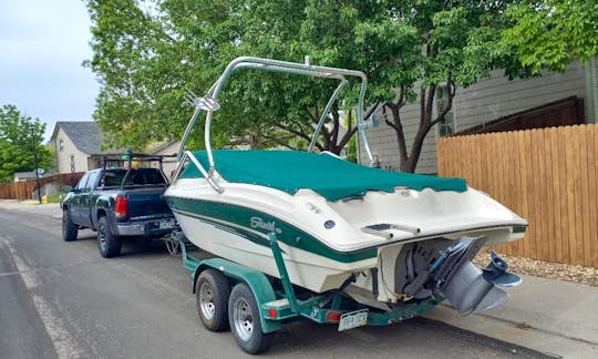 Horsetooth 22ft Boyde Carter Tubing and Wakeboard Boat in Loveland
