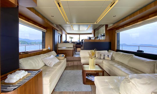 Absolute Navetta 58' Custom Luxury Motor Yacht for Charter