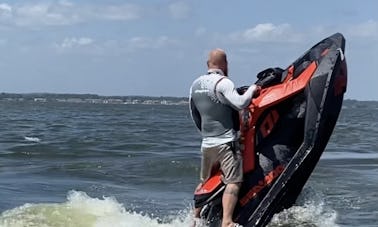 ¡Se alquilan motos acuáticas Seadoo Trixx 2022/2021 en Lake Conroe!