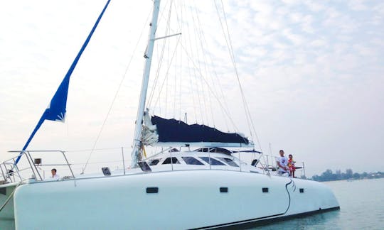 Charter the 42ft Sailing Catamaran on Phuket