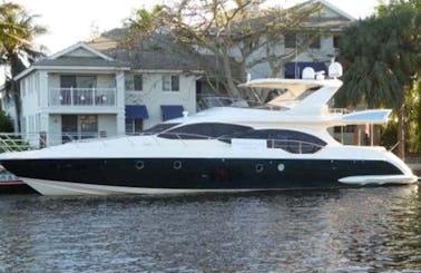71 foot Azimut Evolution - Luxury Italian Sport Yacht for Charter in Vancouver
