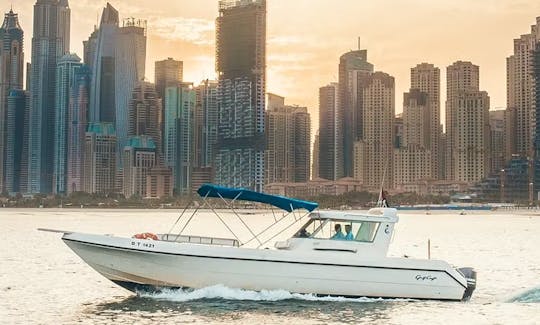 36Ft Gulf Craft Center Console Boat Rental in Dubai