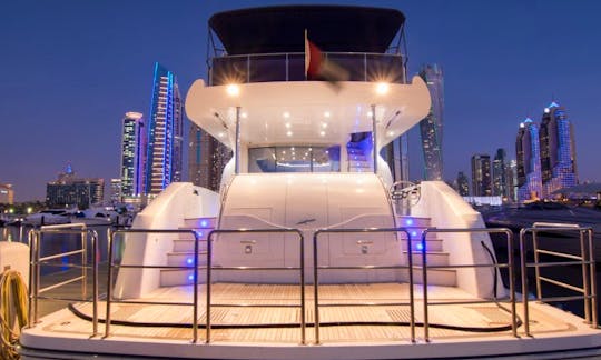 Majesty 88 Luxury Power Mega Yacht rental in Dubai