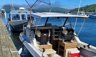 Perfect for the recreational fisherman! Book our 20' Reiner Fishing Boat in Sekiu, Washington
