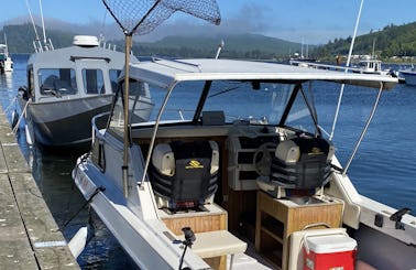 Perfect for the recreational fisherman! Book our 20' Reiner Fishing Boat in Sekiu, Washington