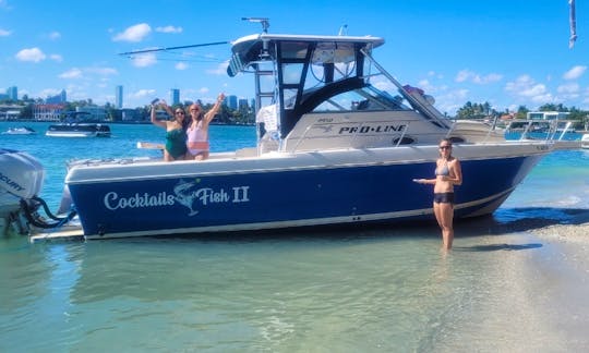 Proline Motor Yacht Rental in Sunny Isles Beach, Florida