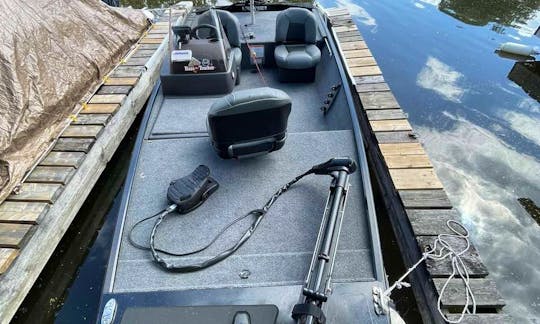 Fishing Trip in Georgina, Ontario aboard Bass Boat