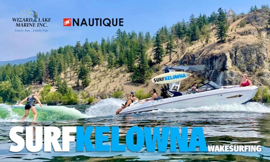 2022 23' Nautique  G23 Bowrider Boat Charter In Lake Country, British Columbia