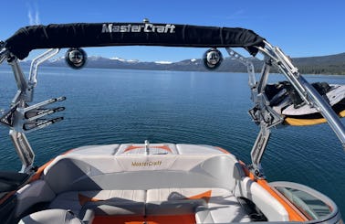 Mastercraft X2 wake/surf boat low hours like new and fully equipped with surf system, boards on Lake Tahoe!! (Military and Multiple Day discounts)