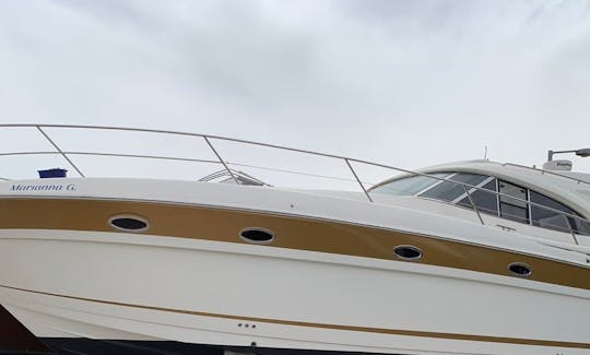 Skippered Charter on 42' Bavaria Motor Yacht at Alimos Marina, Kalamaki, Athens, Greece