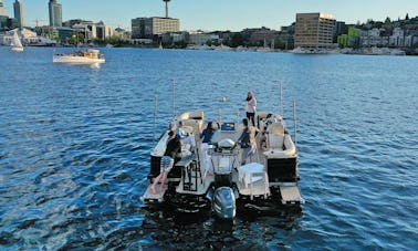 Croisière sur le lac Union à bord du seul ponton extensible de Seattle