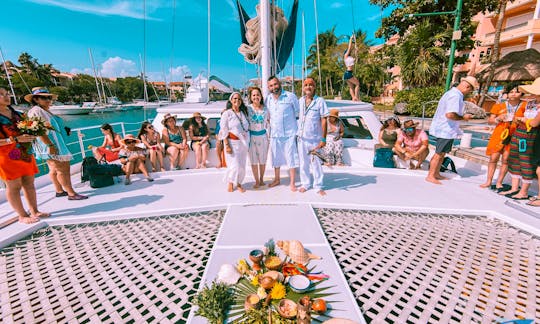 Biggest Catamaran! Tulum and Riviera Maya Up to 100 Guests