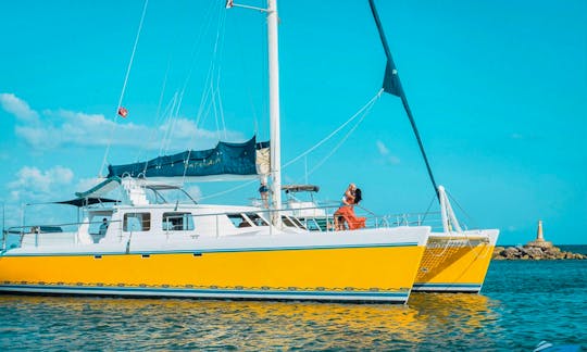 Biggest Catamaran! Tulum and Riviera Maya Up to 100 Guests