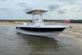Proline 23ft Center Console Fishing Boat for Charter in Suffolk