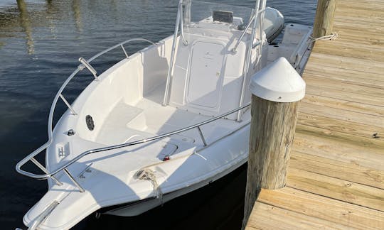 Proline 23ft Center Console Fishing Boat for Charter in Suffolk