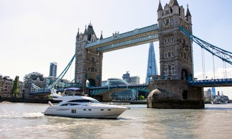 Luxury Princess 58 Flybridge Motor Yacht Rental in England