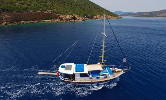 Private Charter for Blue Cruise onboard Gulet for 12 people in Bodrum