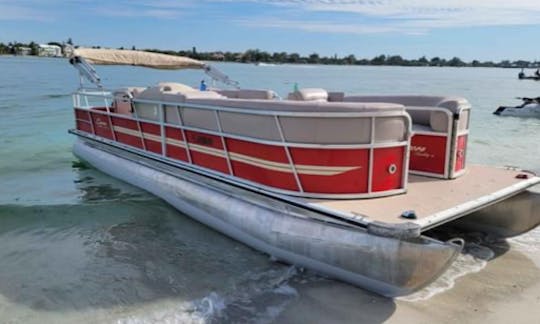 Great Bentley 24 ft Pontoon Rental in Lake Wales, Florida