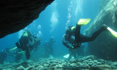 Try Scuba Diving in Santorini, Greece
