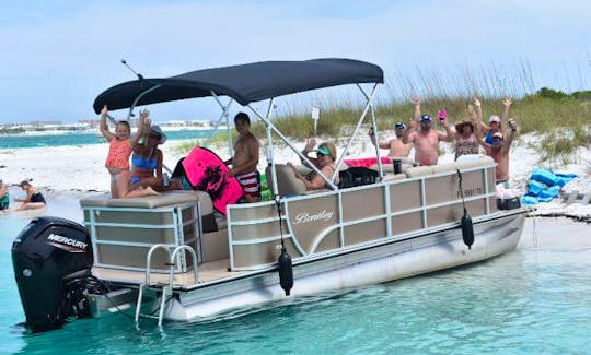 ''Crab Cake'' Bentley Cruise 240 Pontoon Rental in Fort Walton Beach, Florida