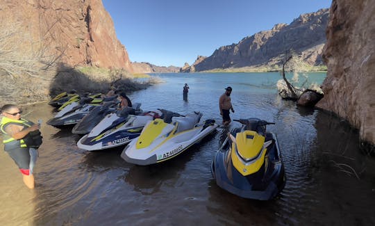 The Topock Gorge just north of Lake Havasu.