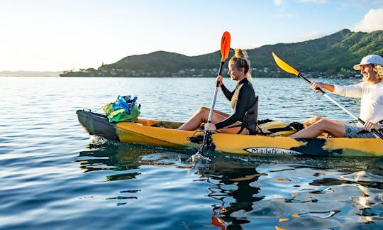 Kaneohe Bay Coral Reef Self-Guided Kayaking Adventure