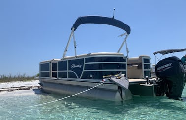2022 Bentley Pontoon Boat Rental in Okaloosa Island, Florida
