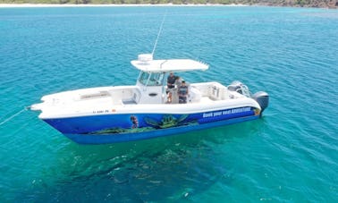 Once in a lifetime charter boat experience onboard 33ft Worldcat Catamaran in Fajardo, Puerto Rico