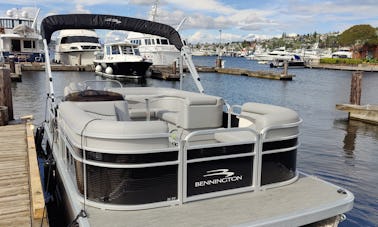 Meilleur ponton SLG 20 Bennington sur le Lake Union