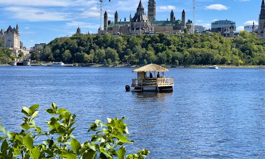 Ottawa River Tour on Floating Tiki Bar (Moana)