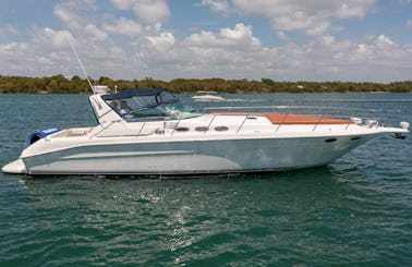 45´ Sea Ray Express Cruiser. Luxury Yacht in Miami Beach.