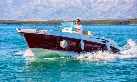Reful 22 Fly Powerboat for 8 people in Nin, Zadarska županija