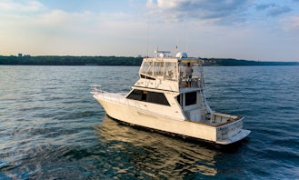 Viking 45ft Convertible Motor Yacht - Toronto Yacht Party