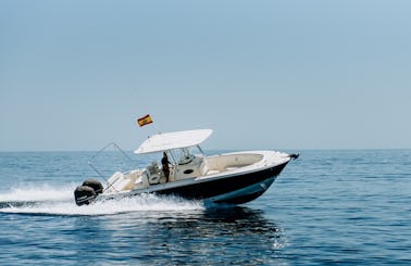 30ft Robalo ⚓️ Center Console Boat Rental in Ibiza, Illes Balears