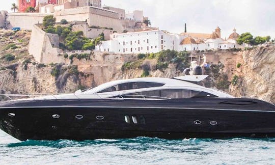 Luxury Sunseeker Predator 82 Power Mega Yacht Rental in Eivissa, Illes Balears