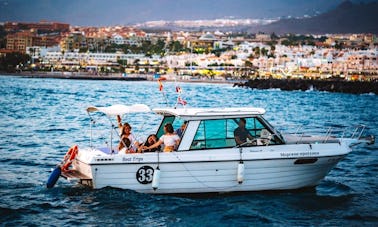 Pêcheur Thompson de 23 pieds | Location privée de pêche à Costa Adeje