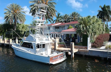 Hatteras 34 Sportfish Fishing & All Day Fun in Pompano Beach, Florida